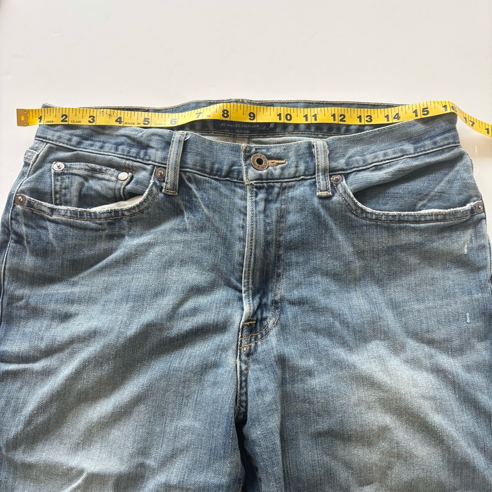 Lucky Brand Womens 363 Vintage Straight Denim Shorts Size 30 Cut Off Summer - Picture 10 of 12
